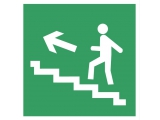 направление к эвакуационному выходу по лестнице вверх